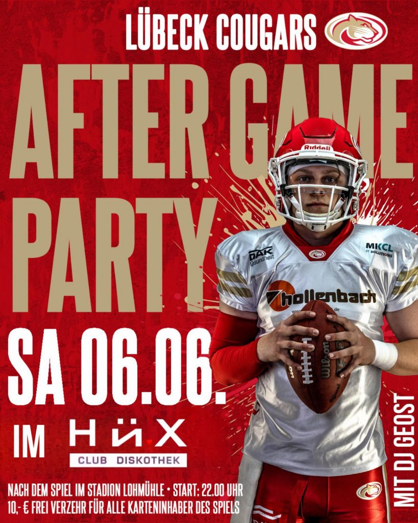 Lübeck Cougars After Game Party